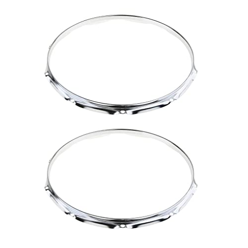 Kit de Aros Fundidos para Caja de 14", 10 Agujeros, Bisel de Hierro para Reemplazo de Batería, Color Plateado miniatura 7