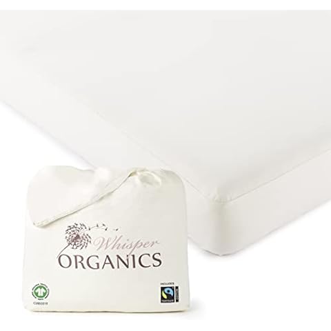 Whisper Organics Waterproof Mattress Protector Cover