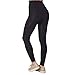 CzSalus Summer time Lipedema, Lymphedema Support Slimming Lighter Weight Medium Compression Leggings (XL, Black)