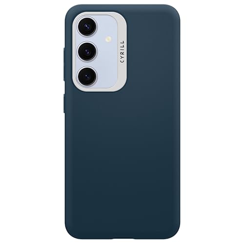 Image of Spigen Cyrill UltraColor | Samsung Galaxy S24 Case | Blue Galaxy S24 Back Cover | TPU+Poly Carbonate - Deep Sea