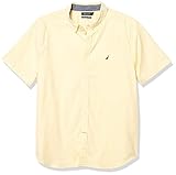 Nautica Men's Classic Fit Oxford Shirt, Sunshine, XX-Large