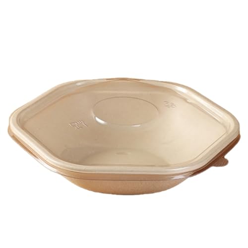 使い捨て ボウル 弁当箱 50個 ペーパーボウル 蓋付き お弁当 冷凍 容器 透明蓋 テイクアウト フードパック 紙容器 ボックス 使い捨て お弁当パック ランチボックス 丼 宅配 持ち帰り 業務用 おしゃれ50個セット