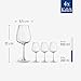 Villeroy & Boch - Rose Garden Rotweinglas Set 4-teilig 200 ml Klar, Spülmaschinenfest, Rotweinkelch, Geriffelte Weingläser, Rotwein Glas, Gläser Set für Wein, Aperol oder Aperitif, Kristallglas