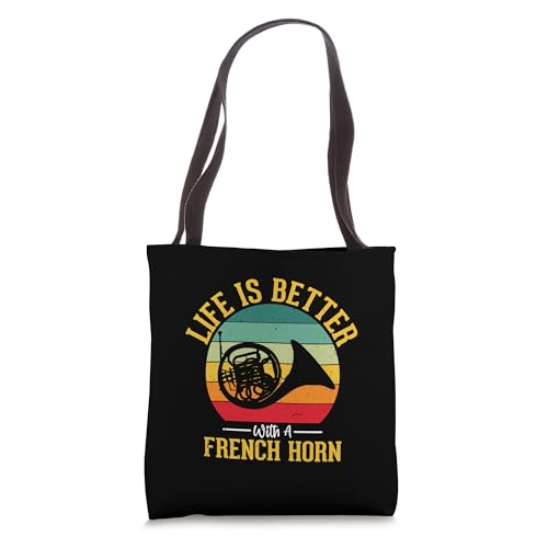 Bolsa Tote Divertida French Horn Player 16 pulgadas