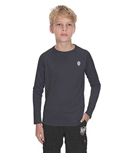 Sun Shirts for Youth Boys Rashguard - Long/Short Sleeve Lightweight Shirt SPF 50+3