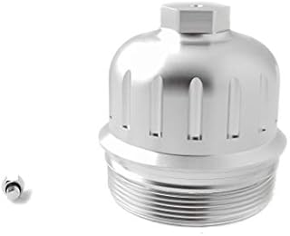Galaxy Auto Billet Fuel Filter Housing Cap Compatible with 2017-2019 Chevy/GMC 6.6L L5P Duramax Diesel