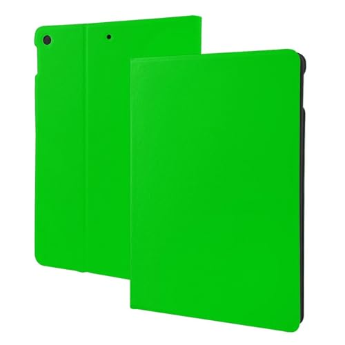Housse iPad 7e génération haut de gamme, étui imprimé vert de qualité