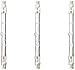 Price comparison product image Diall R7S Halogen Light Bulb 4650lumens, 230w, 3 Pack