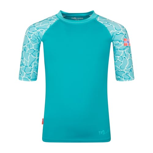 T-shirt Haukland Trollkids fille textile souple contre les irritations
