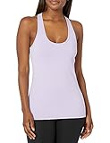 Amazon Brand - Core 10 Women's Plus Size Yoga Fitted Racerback Tank, lavender, 3X