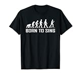 singer xl 5000 Born to Sing! Für alle Musiker, die das Singen lieben! Singst du gerne Karaoke in der Bar, Pub, Club oder auf Partys? Dann ist dieses Karaoke Shirt perfekt für dich! Lustiges Geschenk für Weihnachten, xmas, Geburtstag oder Birthday!