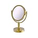 Allied Brass DM-4/2X-PB 8-Inch Table Mirror with 2x Magnification, 15-Inch, Polished Brass