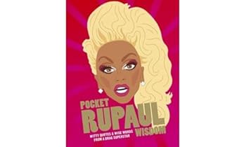 Hardcover Pocket RuPaul Wisdom: Witty quotes and wise words from a drag superstar Book