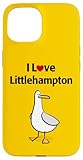 littlehampton beach east I Love Littlehampton divertida idea de gaviota de dibujos animados para adultos y niños.