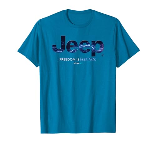 Jeep Lightning Freedom Is Electric 4xe Logo T-Shirt