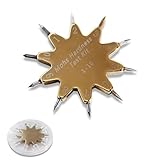 AMQYDT Mohs Hardness Test Kit, 1-10 Scale Tester Pen with Ten Star Design for Rock, Industrial and Gemstone and Mineral, Mineral & Rock Hardness Tester for Geologists, Collectors & Hobbyists