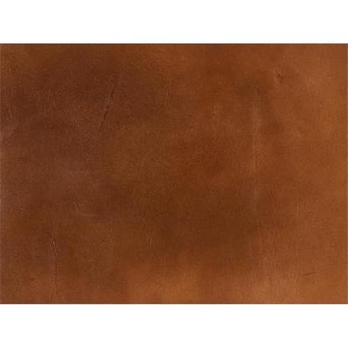 Hooker Furniture Carson Leather Swivel Club Chair in Spice Brown