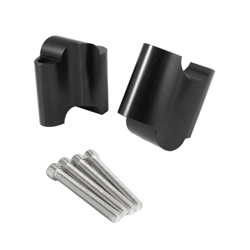 Extension de guidon moto en aluminium CNC noir rigide pour XL48