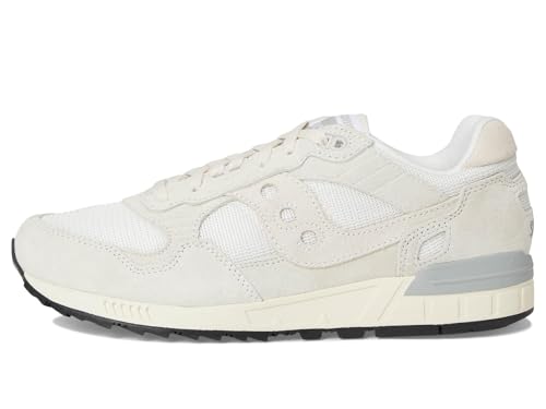 Image of Saucony Unisex Shadow 5000 Sneaker, White, 7.5 Medium