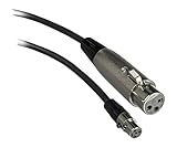Shure WA310 4-Feet Microphone Adapter Cable, 4-Pin Mini Connector (TA4F) to XLR(F) Connector