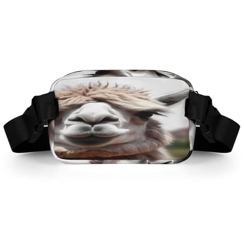 Sac banane alpaga réglable pour courir sans encombrement