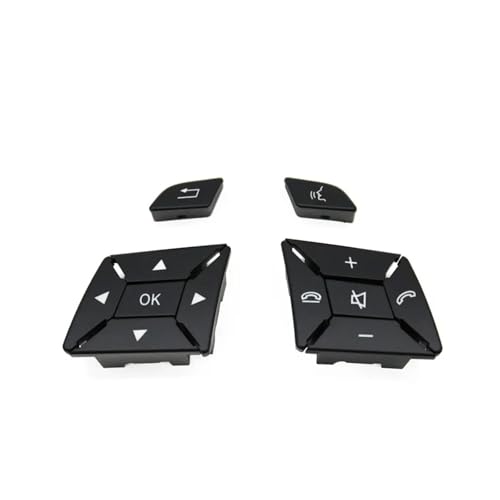 Boutons de volant Mercedes W204 W212 - Kit de commande multifonction noir