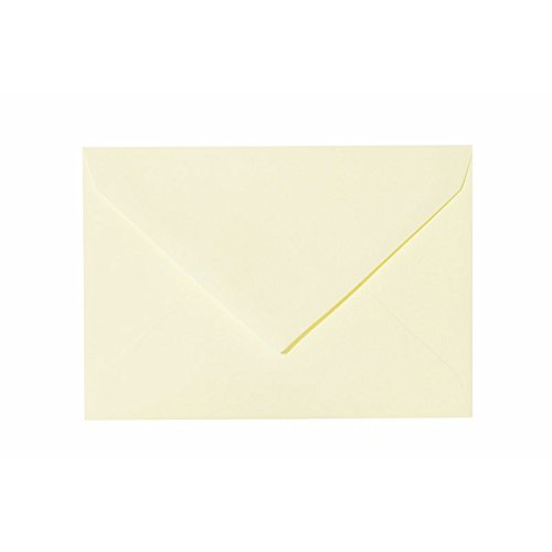 Lote de sobres para correo (100 unidades, C5, 162 x 229 mm, con solapa en punta, 120 g), color amarillo