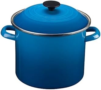 Le Creuset N5100-2259 Stockpot, Steel, Marseille