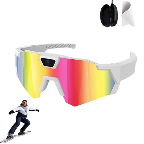 POV Glasses 4K Baseball Sunglasses with Camera, Smart Action Recording