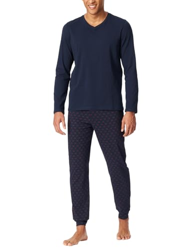 Pyjama long pour homme Schiesser parfait pour les nuits fraîches d'hiver