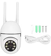 Gavigain Tapo Pan/Tilt Security Camera Security Camera w/Motion Detection, 2-Way Audio 1080P Pet ...