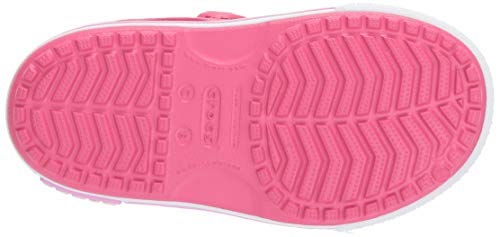 Sandália, Crocs, Crocband II Sandal OS Kids, Paradise Pink/Carnation, 31, Criança Unissex