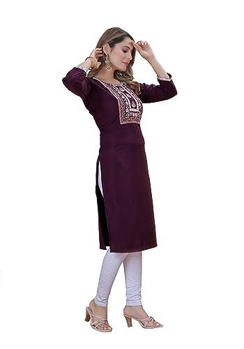 Image of Women's Multicolor Stylish Crepe Kurta||Pack of 2 Kurta||Kurta for Women