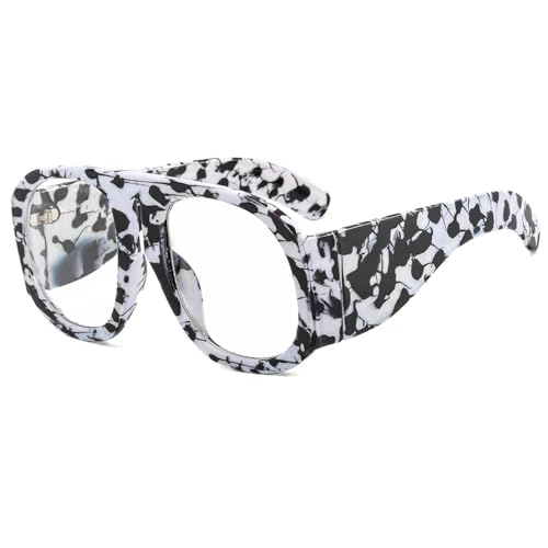 Lunettes de soleil surdimensionnées pour femmes style steampunk et chic