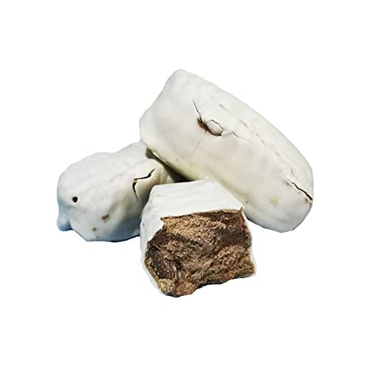 LAPASION - Polvorón al Cacao con Almendras Bañado en Chocolate Blanco | 1 Kg