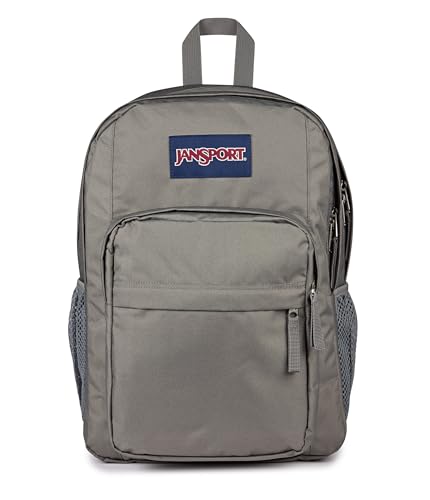 JanSport Big Day Pack Grand Sac à Dos, Compartiment pour Ordinateur Portable 15in, 43.5 x 19 x 32.5 cm, Graphite Grey (Grey)