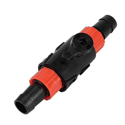 Fdit Valve Tuyau Vanne Soupape Pipe Robinet Contrôle de Débit d'eau avec Poignée de Libération Rapide Tuyau Connecteur pour Aquarium Réservoir de...