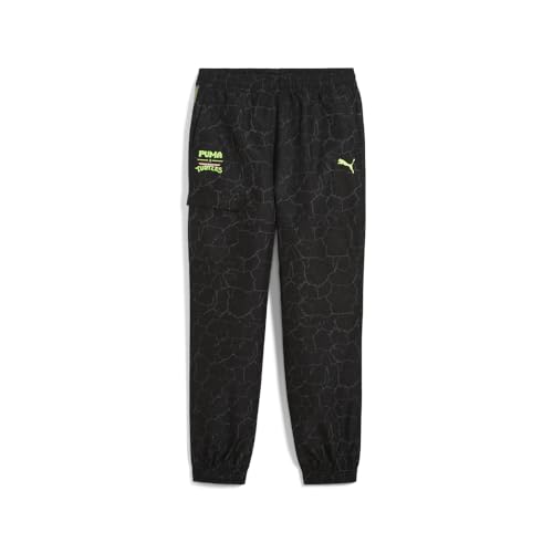 PUMA Kids Boys TMNT Relaxed Cargo Pants Casual - Black