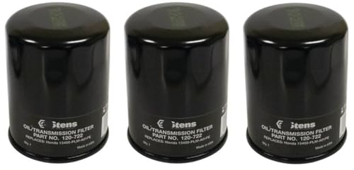 3 PK Oil Filter Compatible with Stens 120-722 Compatible with Dixon 785634 Fits Dixon Mowers. OEM