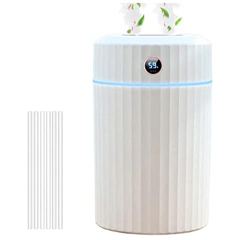 Air Humidifier 2l Humidifiers With 7 Colors Light, Cool Mist Humidifiers Ultra Quiet, Air Purifier Humidifier 3 Mist Modes Essential Oil Diffuser Humidifier For Home Office Auto Shut Off Cover