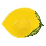 Motif citron rafraîchissant : apporte une touche de fraîcheur estivale à votre décoration, bol à dessert, assiettes à condiments
