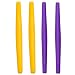 Imytpft Yellow/Purple Compatible/Replacement Silicone Leg Set For Oakleys Whisker Sunglasses Rubber Kit