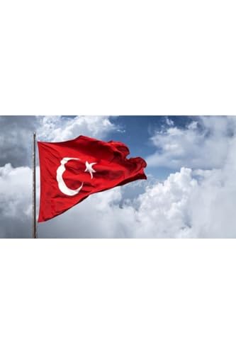 Türk Bayrağı Raşel 80 x 120 cm