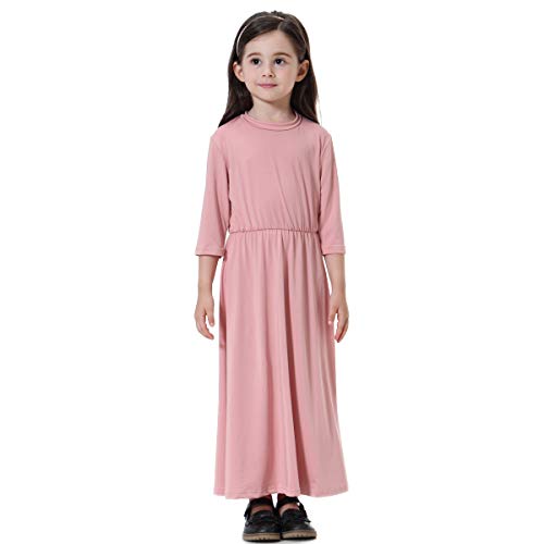 Robe islamique fille abaya longue confortable pour la priere