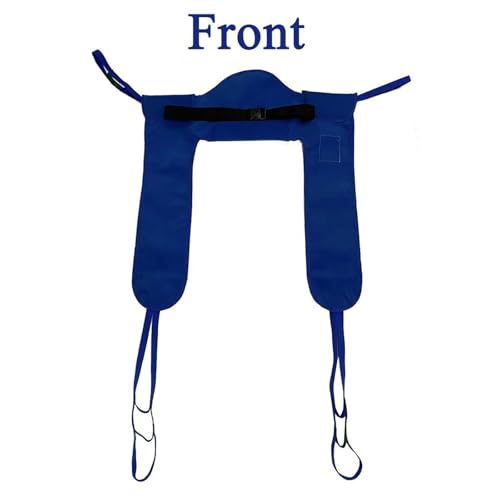 Patient Lifting Sling, Full Body Toileting & Commode Sling for Bed Positioning, 450 lb Capacity, Soft Polyester, Home Use Transfer Bel(Medium) - Thumbnail 3