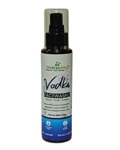 Image of Vodka Face Wash for Men & Women - 100ml | Deep Cleansing & Refreshing Skincare