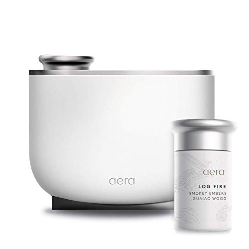 Log Fire Scented Home Fragrance - Schedule Using App With Aera Smart 2.0 Diffusers - State Of The Art Air Freshener Technology…