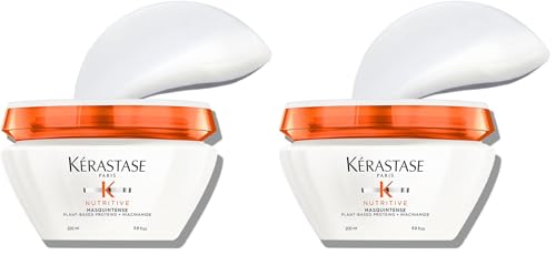 Image of Kerastase Nutritive Masquintense Hair Mask 200ml | Nourishing Hair Mask for Dry Hair | Infused with Plant-Based Proteins, Niacinamide & Nourishing Lipids