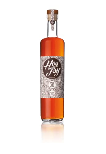 SPICED RUM HEE JOY - Rhum épicé - Vieilli 2 à 3 ans et Assemblé en ex fût de Cognac Français, Spiced Rhum - 70 CL, 40%
