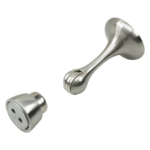Image of Richelieu Onward 3-inch (76 mm) Magnetic Door Stop, Brushed Nickel